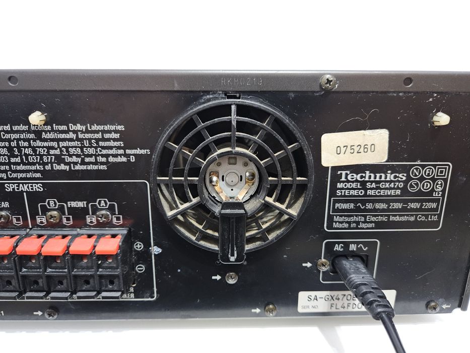 Technics SA GX470 100w