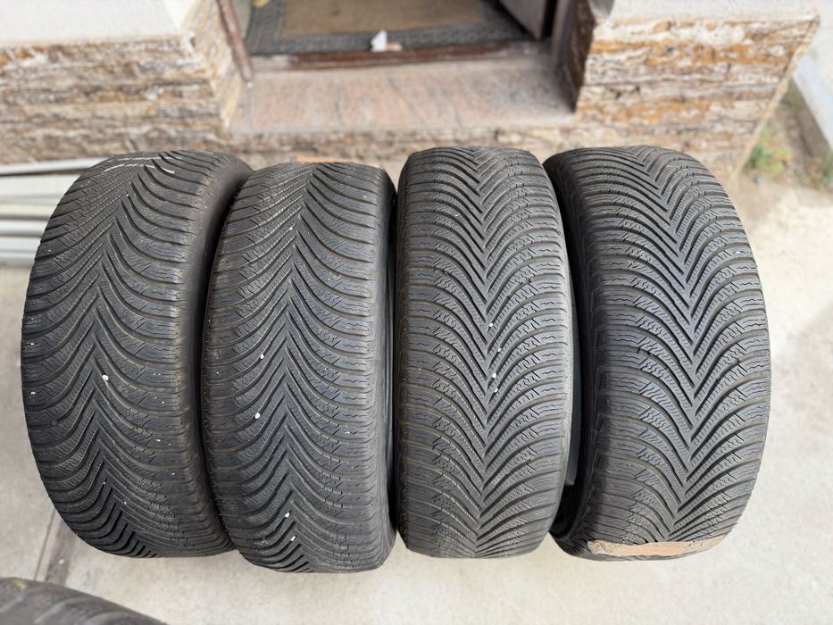 4 Anvelope Iarnă Michelin Alpin A5 – 215/55 R17 94V – DOT 2023