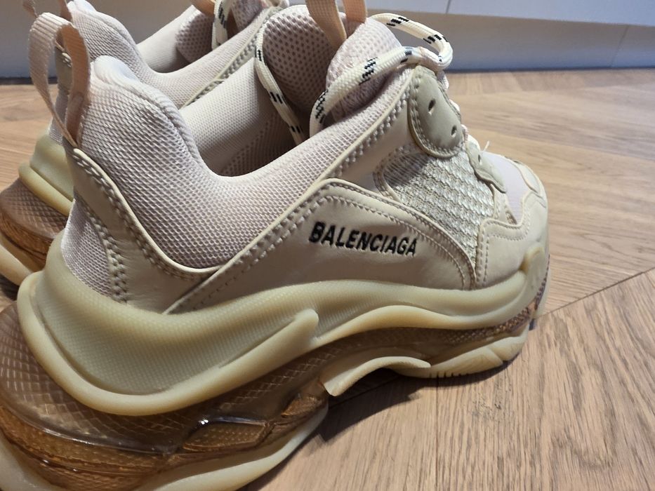 Balenciaga Triple S Clear Sole marime 39