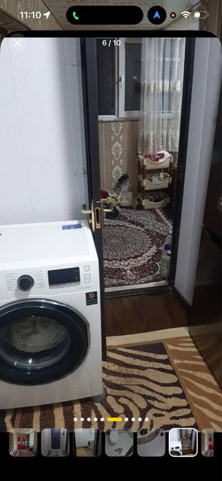 Ипотека‼️2/1/4 Чиланзар 9 квартал. Кирпич 2/6 балкон Продается