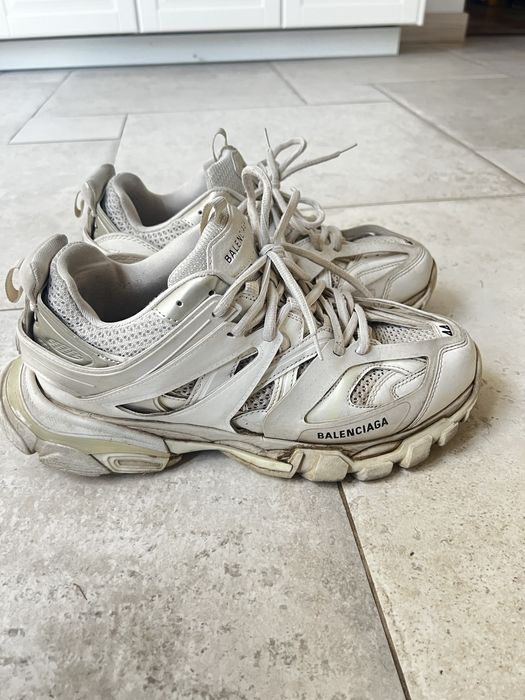 Balenciaga track alb