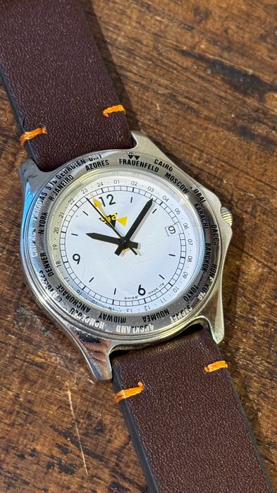 Ceas Sia gmt quartz 39mm swiss made