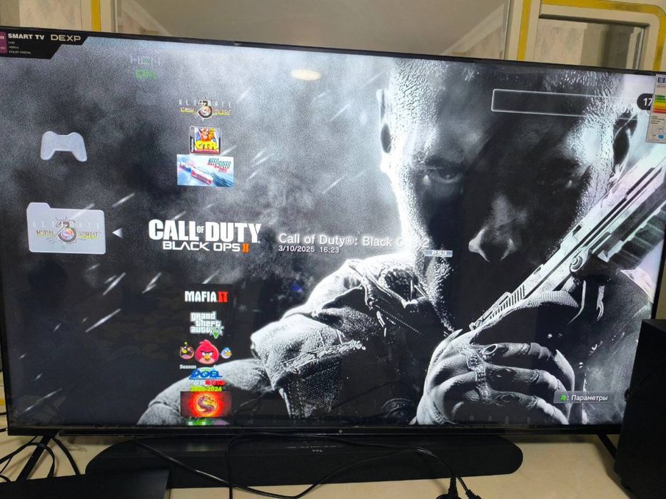 Playstation 3 slim +4 ta joystick uyinlar