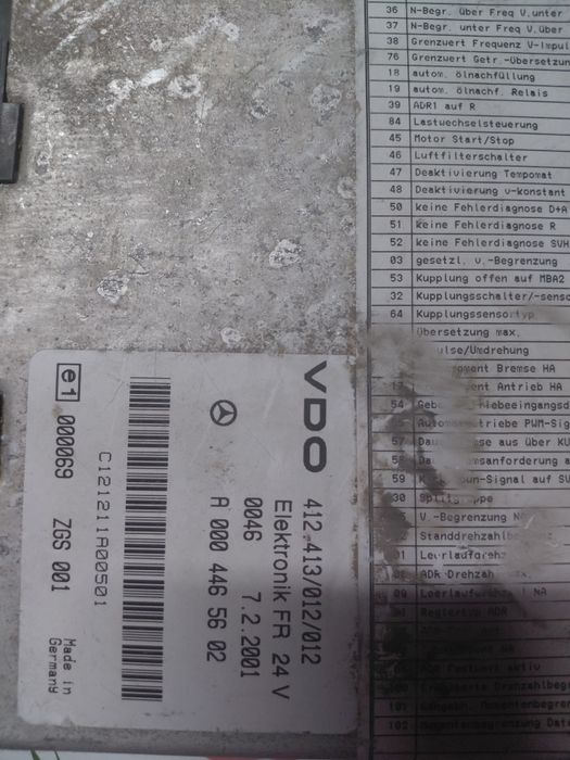 Calculatoare Mercedes-Benz Actros