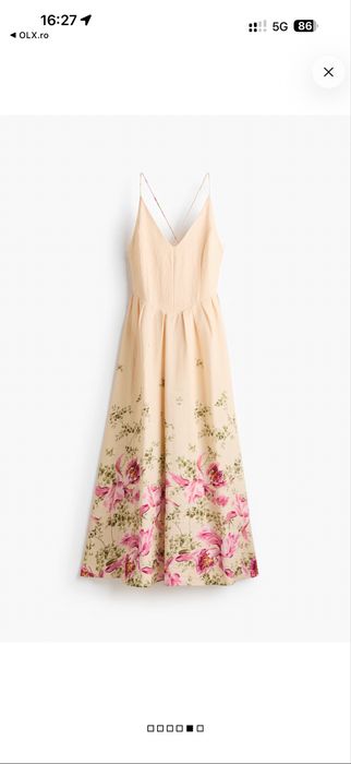 Rochie HM imprimeu de vara, marimea S