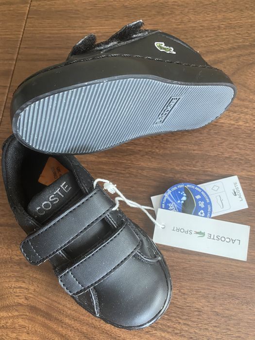 Нови! Бебешки обувки Lacoste 21