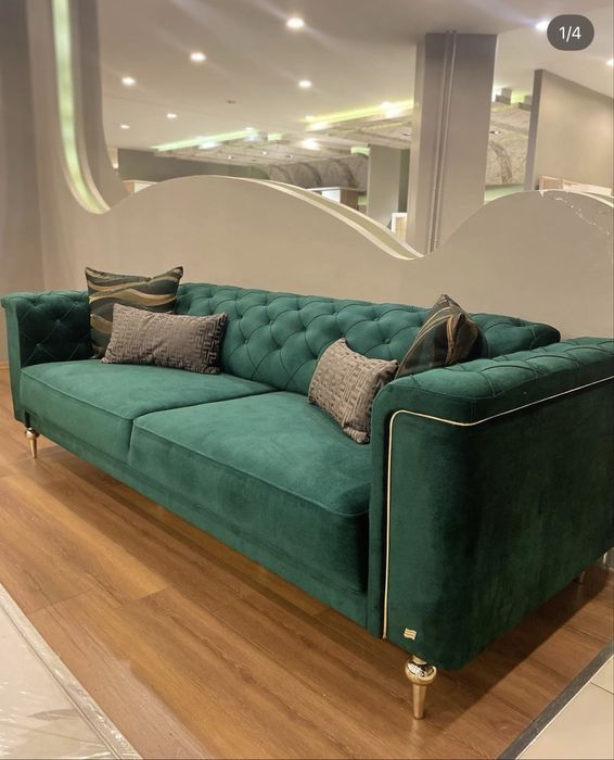 Тройка диван Blanca, неразличим от нов