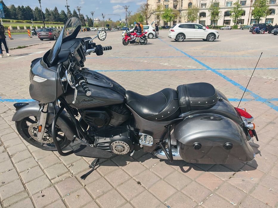 Indian Chieftain 2018, Steel Gray, 49ST, TS111