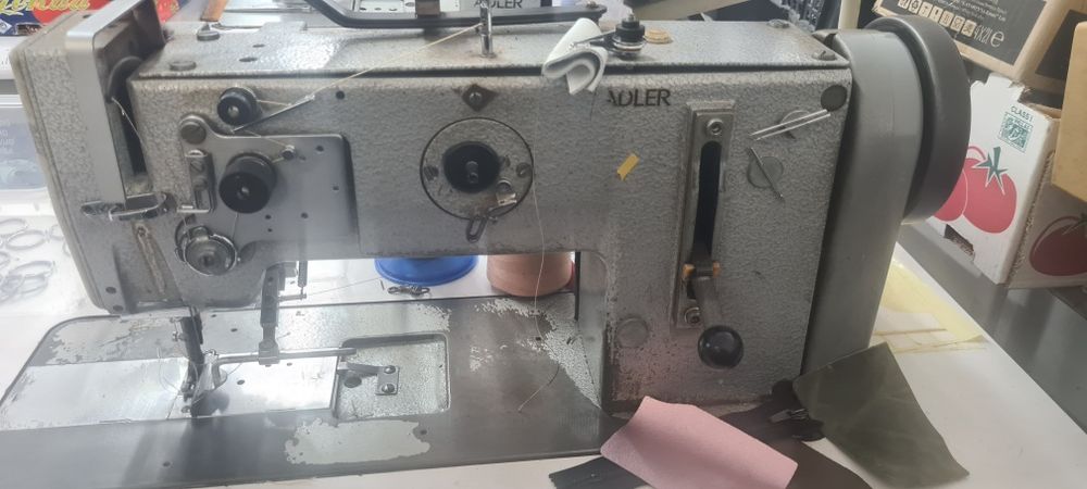 Шевна машина -  ръкавна троен транспорт- Адлер .