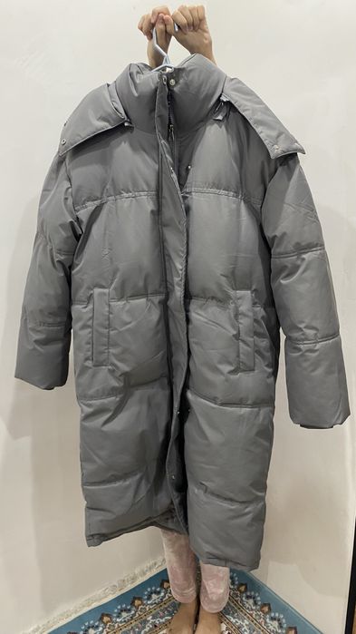 длинная зимняя куртка