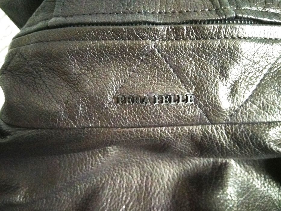 Кожаная мужская куртка