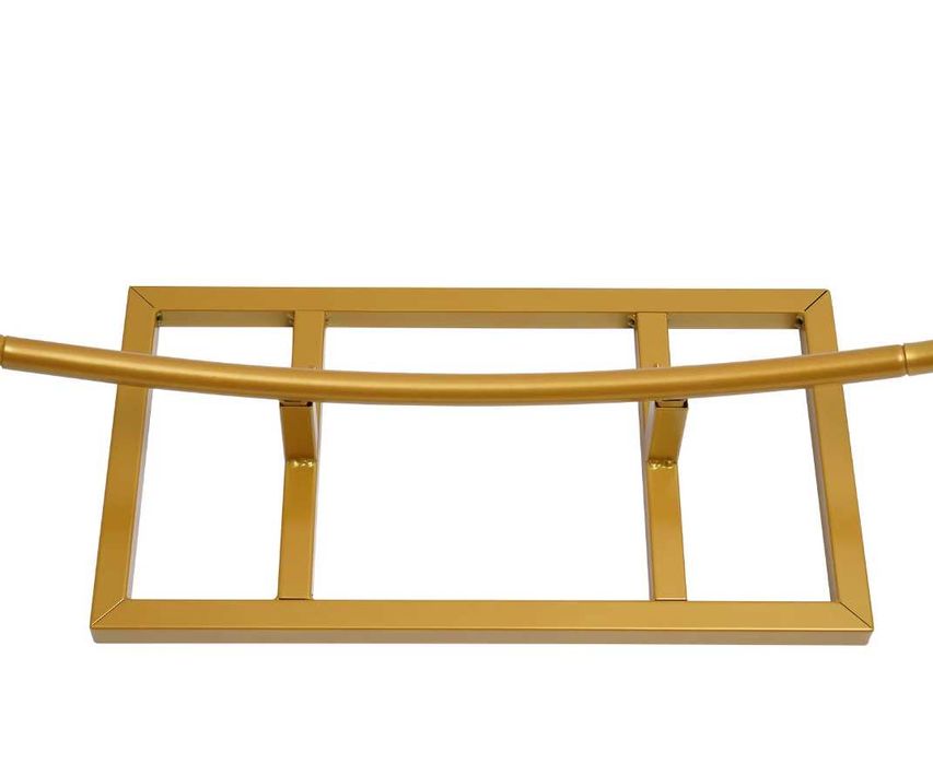 Метална арка за балони 2м златна / украса сватби рожденни дни/