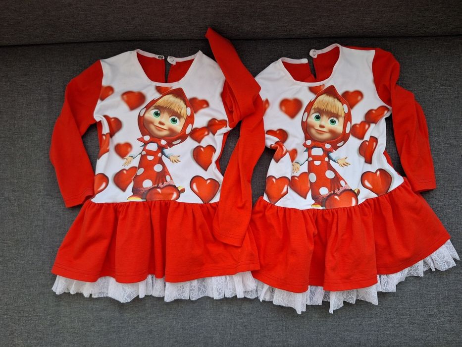 Роклички за близначки 2-3 години