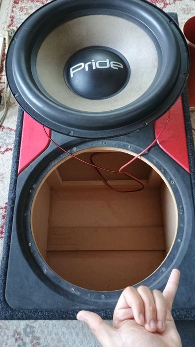 Subwoofer Pride 15 inch 1750wrms incinta Custom