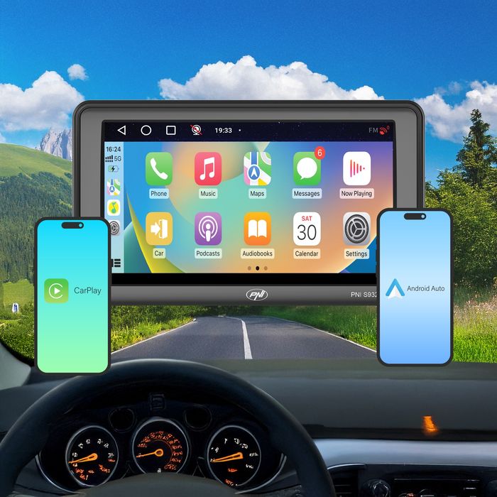 GPS cu android PNI S932 PRO+camera Marsarier - livetrafic