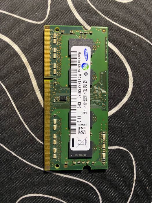 DDR3 1gb для ноута