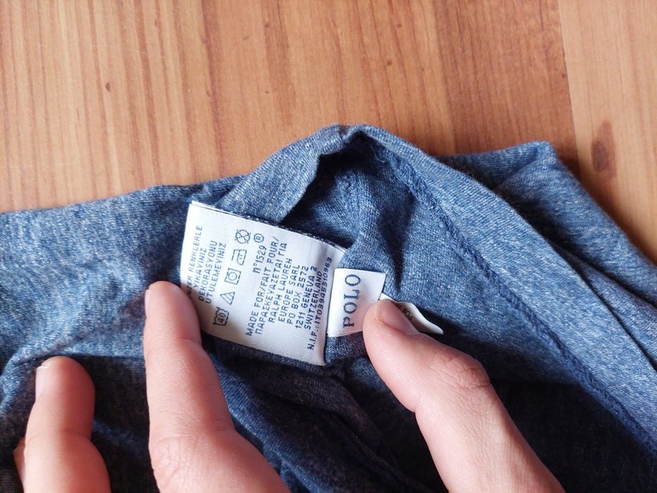 Синя тениска Ralph Lauren