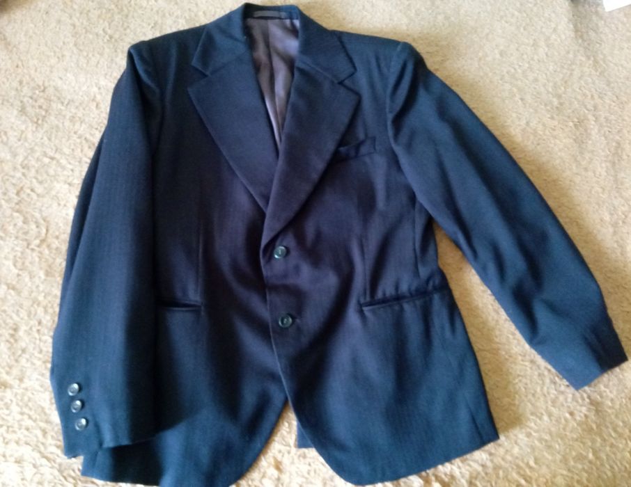 Мъжки костюм кафяв от соца