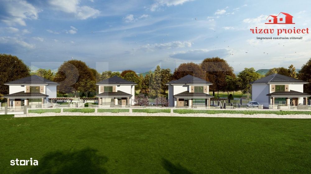 Casa cu 3 dormitoare, teren 500 mp, ideala pentru familie