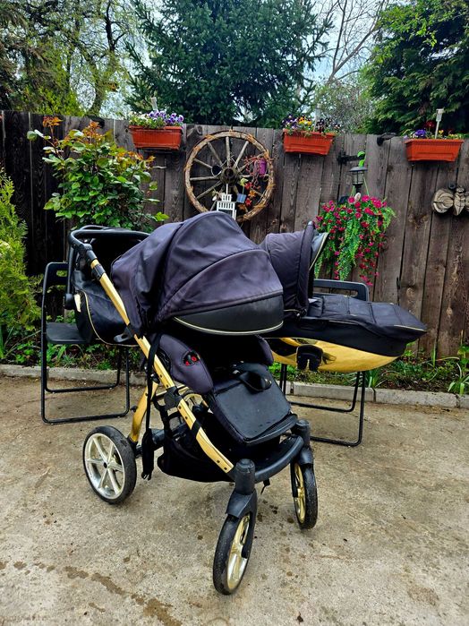 3в1 Количка Baby Active Glossy Gold