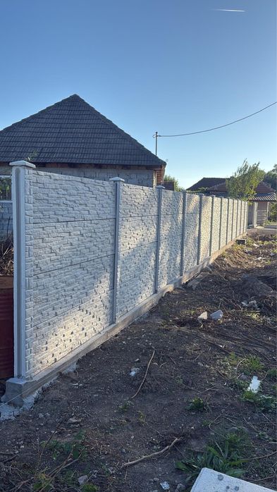 Garduri prefabricate beton