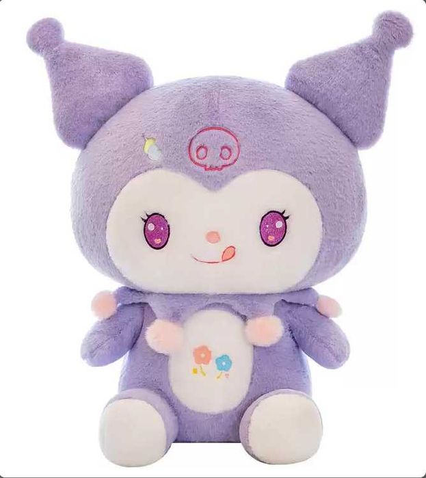 Голяма плюшена играчка Hello Kitty Kuromi, 110см