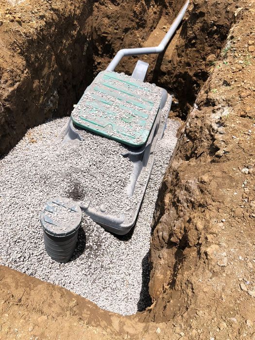 Септик, траншей, канализация