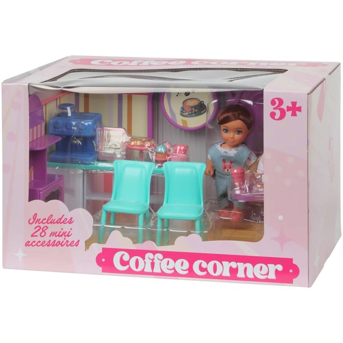 комплект за игра с кукли Chloe Girlz – "Coffee corner" (Кафене)