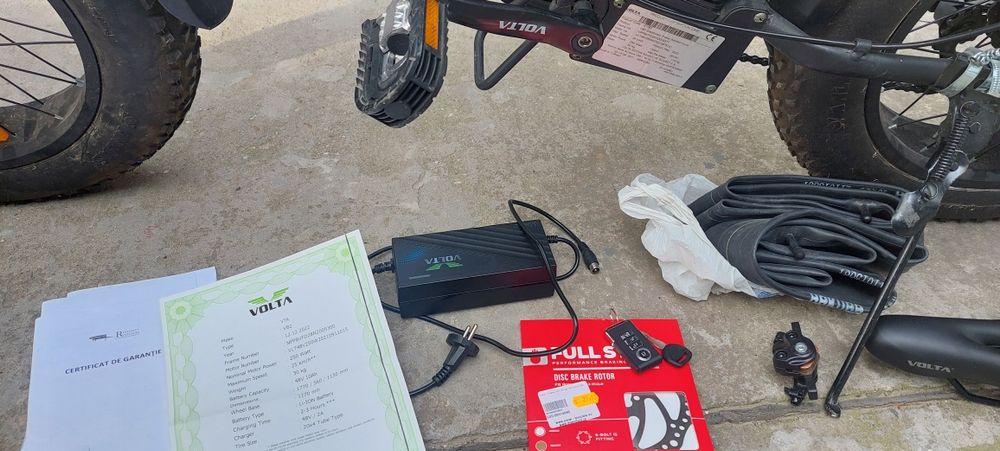 Bicicletă electrică, pliabilă VOLTA