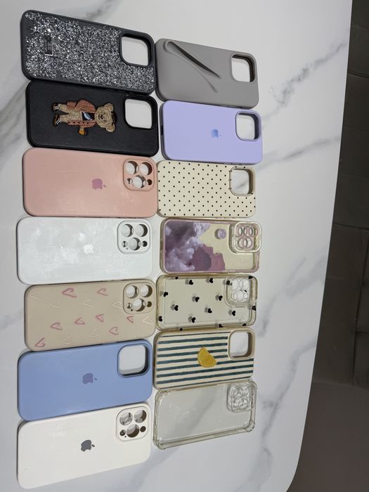 Чехлы на 15 pro max 14 шт