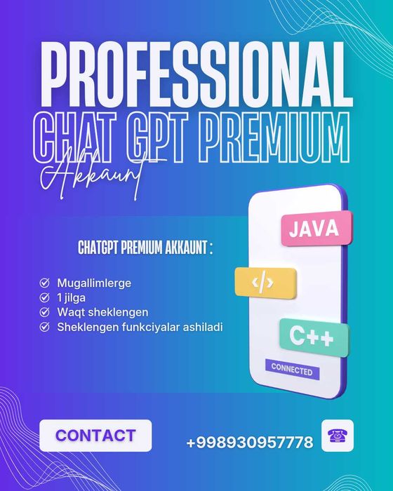 Chatgpt akkaunt premium