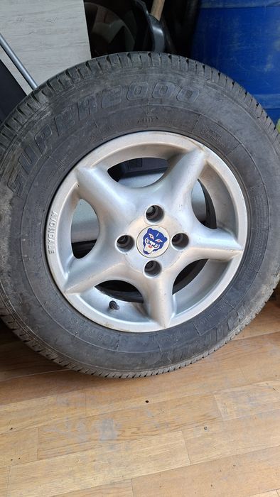 Продам  колеса(диск +резина) 165R13C