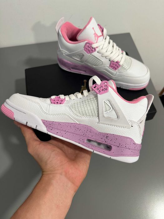 Air Jordan 4 Retro White Pink, marimea 40
