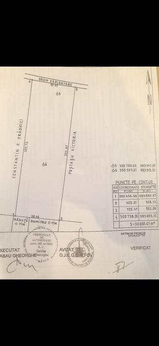 Teren de vânzare 5H tancabesti
