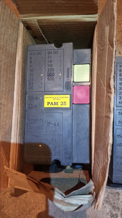 Contactor Starter motor, intrerupator 380v