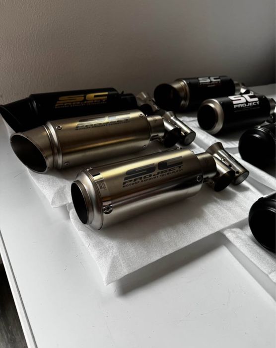 OFERTĂ!!! Evacuare toba finala moto/atv SC Project + galerie evacuare orice moto la comanda