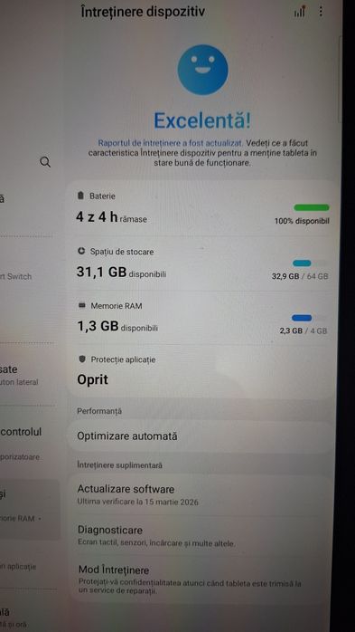 Tableta Galaxy Tab S6 Lite WIFI