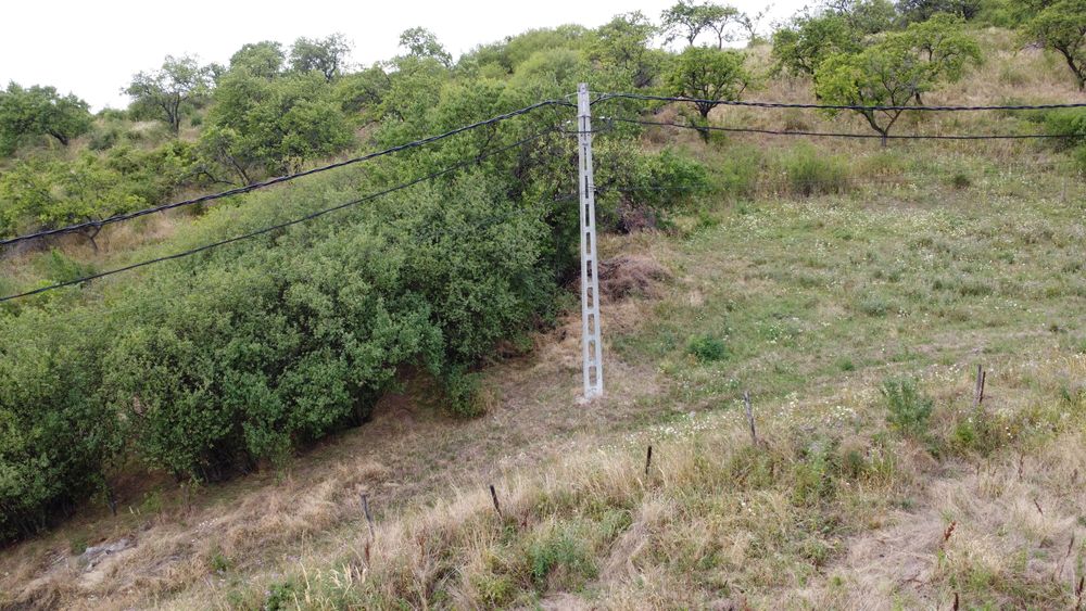 Teren intravilan 840 mp, front 22.41 ml Paleu/Oradea cu view spre oras