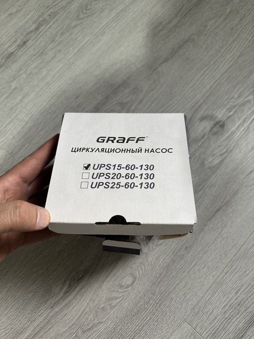 Циркуляционный насос graff