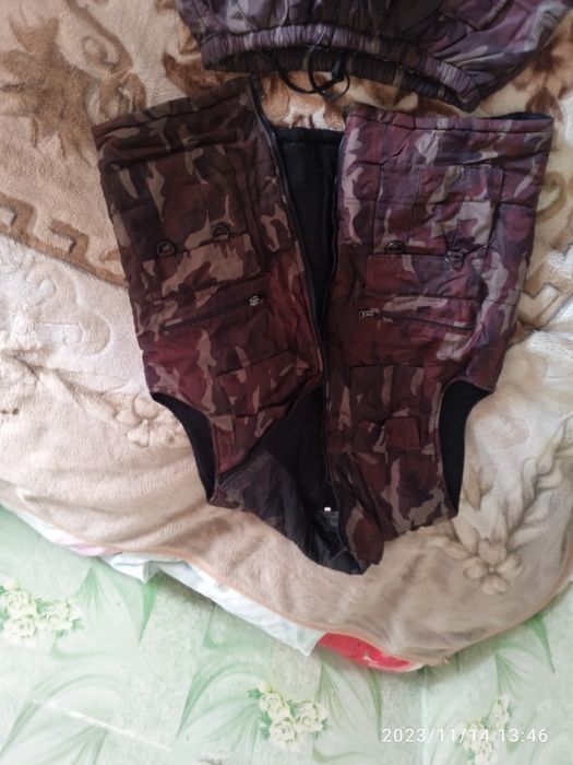 Продам теплый зимний костюм