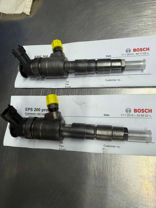 Втора употреба Bosch дюзи 0445110340 (тествани, готови за монтаж) Citroen / Peugeot / Ford / Opel 1.6 HDi / TDCi / BlueHDi