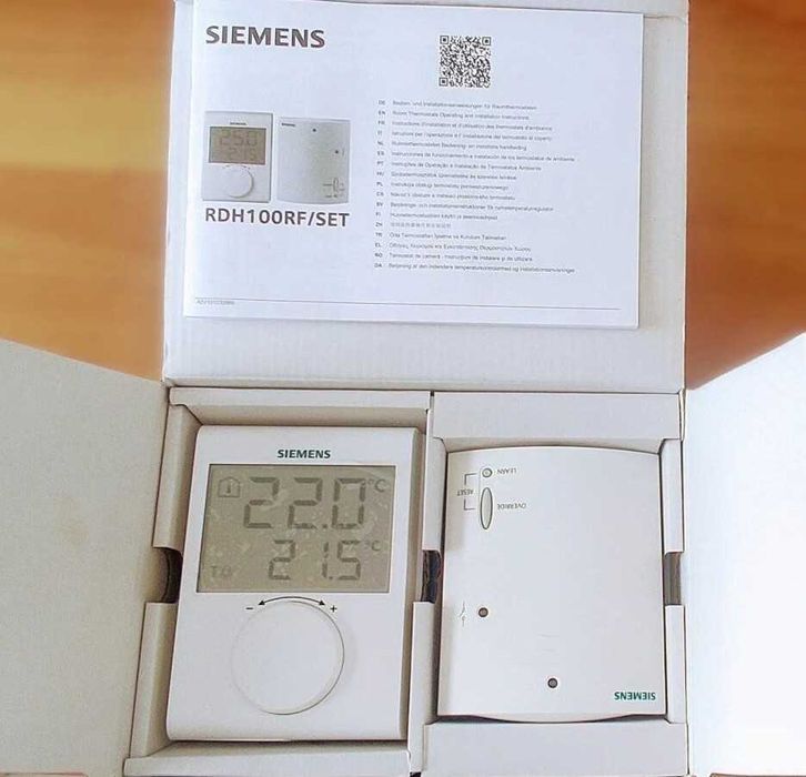 Termostat wireless nou Siemens RDH100RF