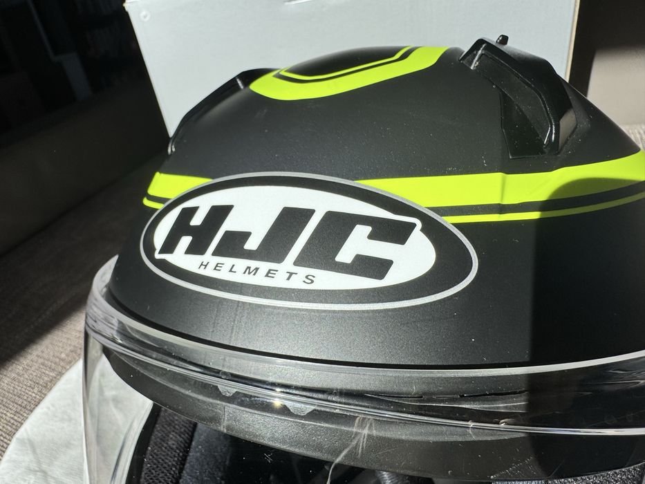 Casca moto HCJ Ellie C10 / hi-viz / marime S