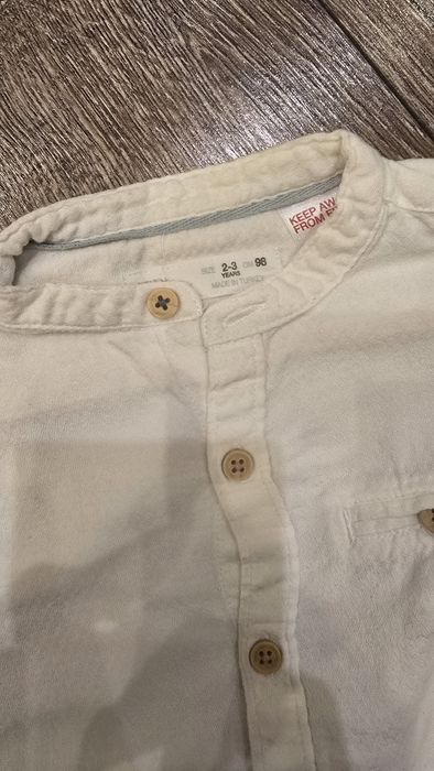 Ризана Zara, панталон Bikkembergs,  жилетка Zara размер 98см или 2-3 години