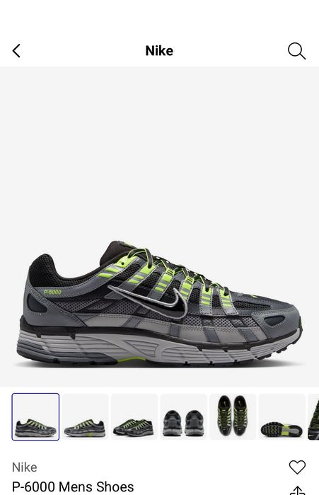 Маратонки Nike P6000