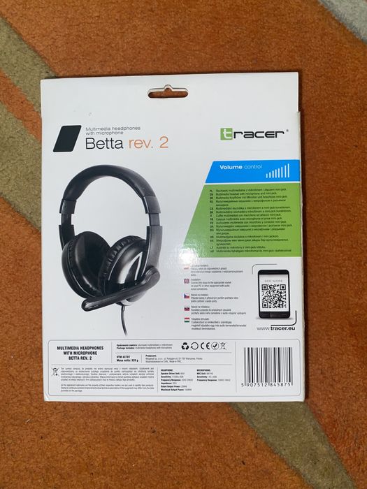 Слушалки с микрофон Tracer