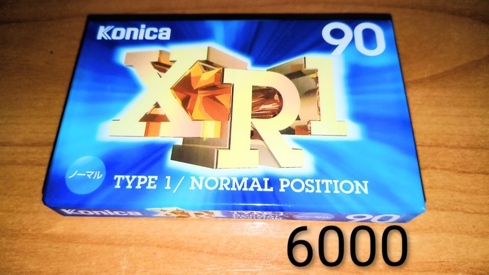 Аудиокассеты Konica XR-1 (Made in Japan)
