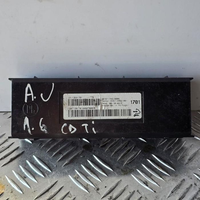 Calculator clima Opel Zafira C Tourer facelift