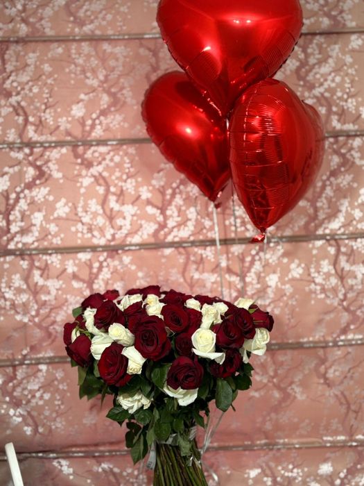 Цветы продаются 101шт