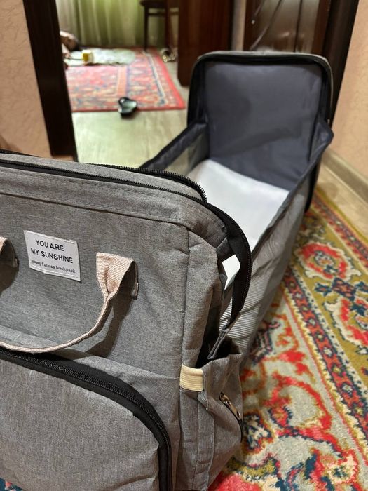 Рюкзак для мам (сумка-рюкзак трансформер) / Ryukzak krovatka